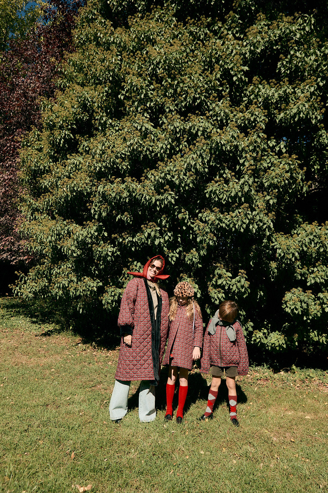 Chaqueta Niña Acolchada Rojo