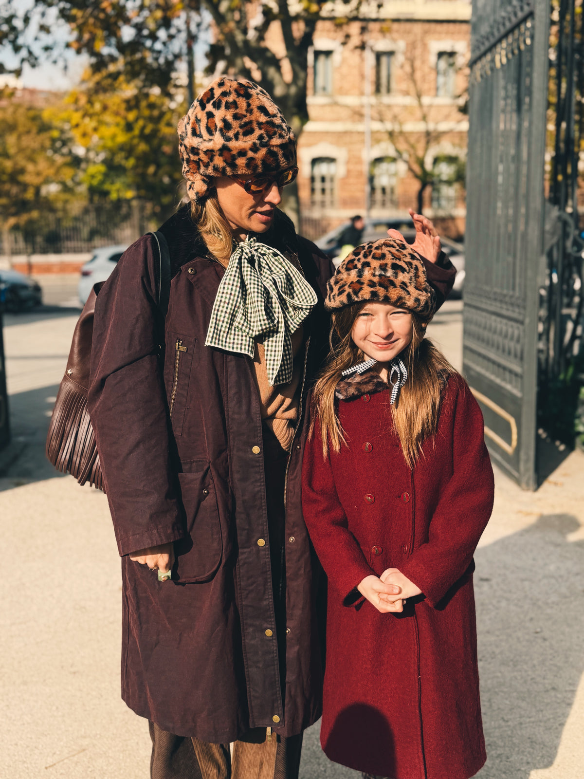 Gorrito Ruso Animal Print