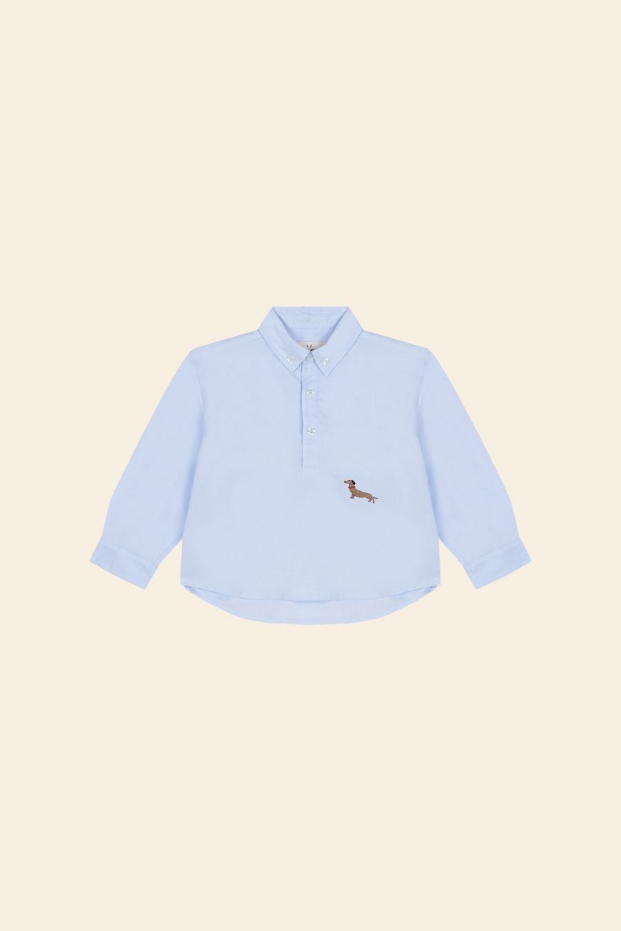 Polera Oxford Azul