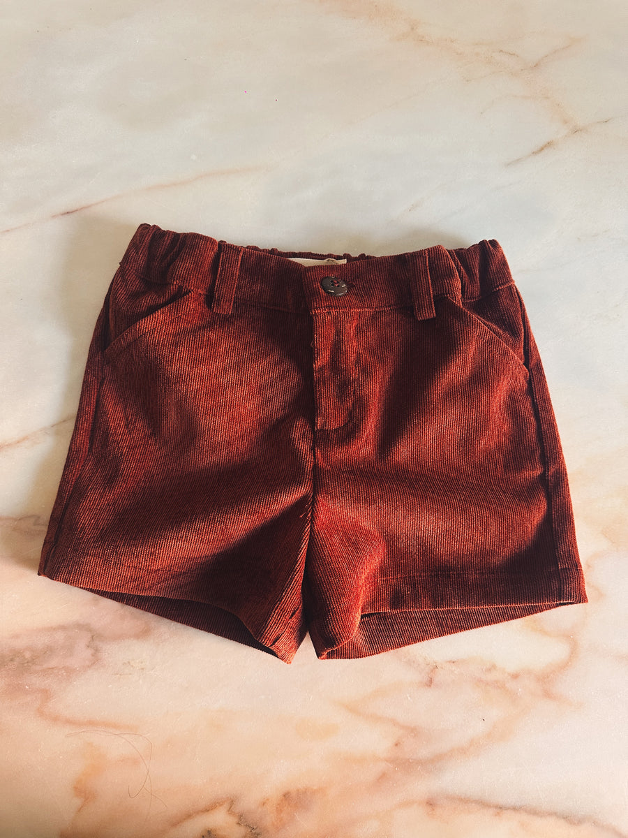 Pantalón Corto Pana Caldero