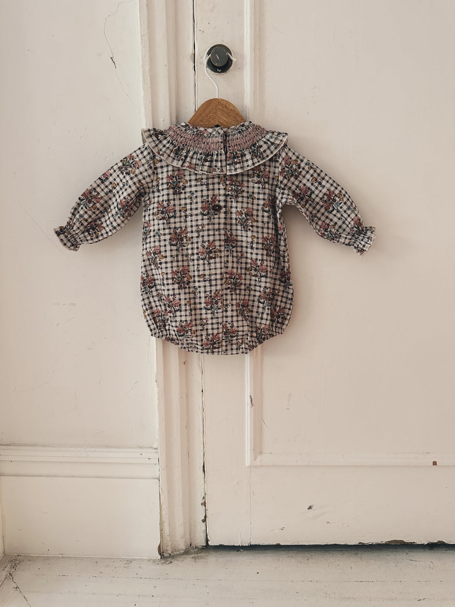 Ranita Smock Vichy Flores