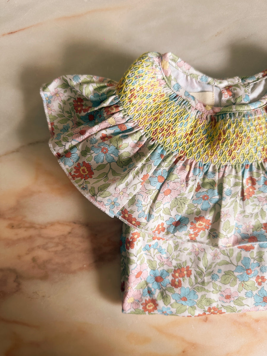 Ranita Smock Flores Rosita
