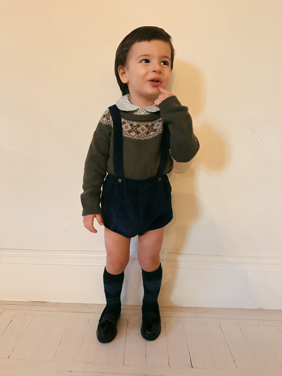 Peto Bebé Pana Azul