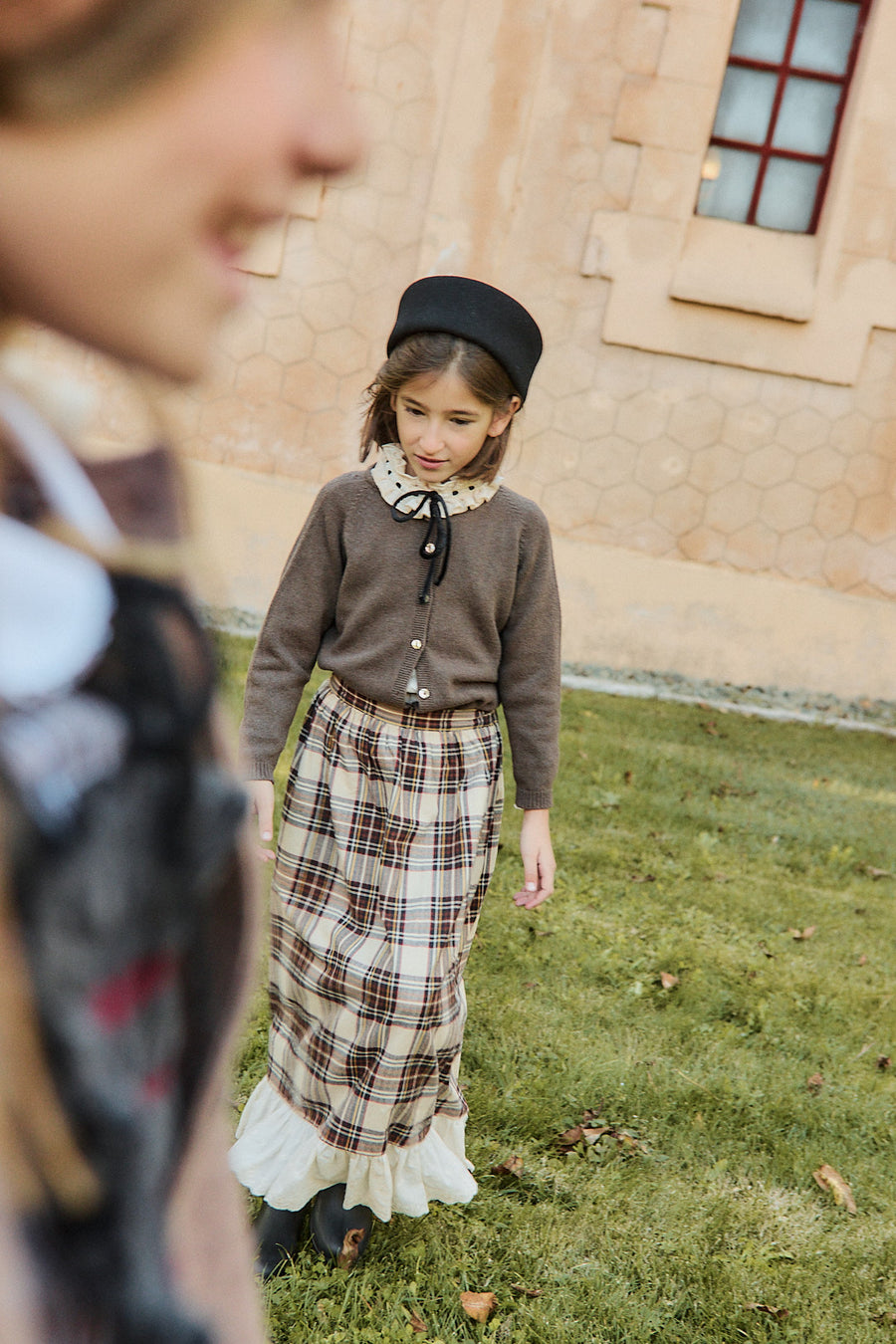Blusa Romántica Bambula Beige