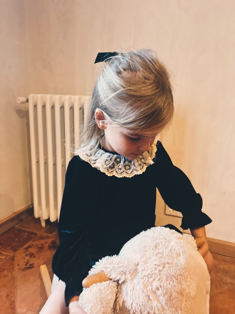 Vestido Terciopelo Negro