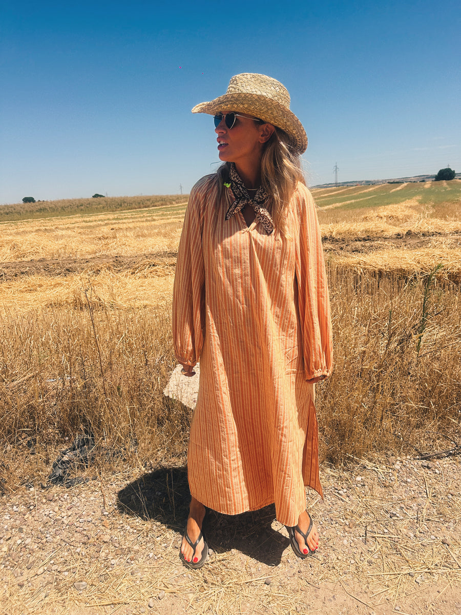 Kaftan Verde Flúor MUJER