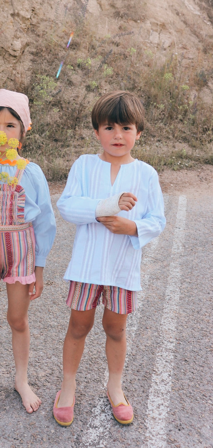 Camisa Hippie Azul