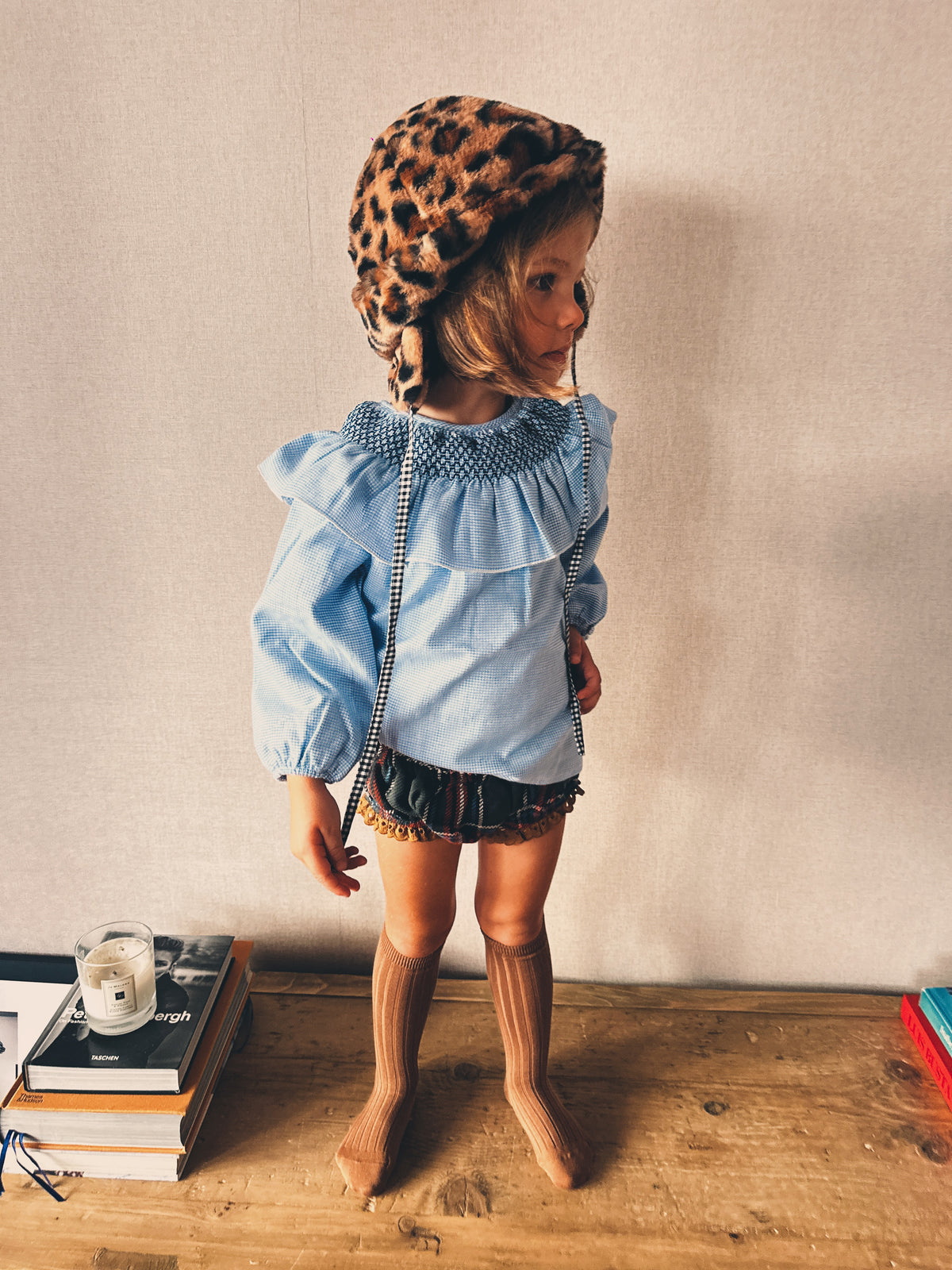 Gorrito Ruso Animal Print