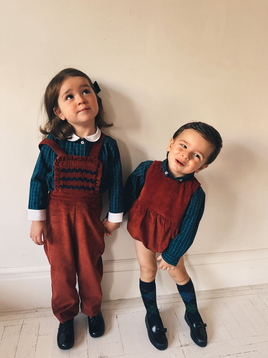 Peto Bebé Vintage Pana Caldero