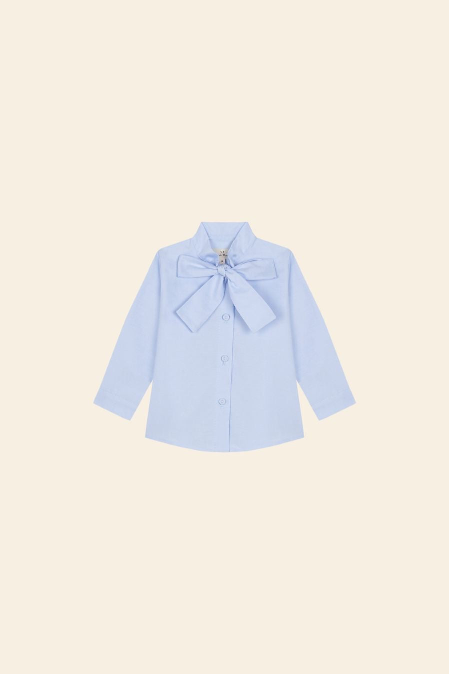 Blusa Lazo Oxford Azul