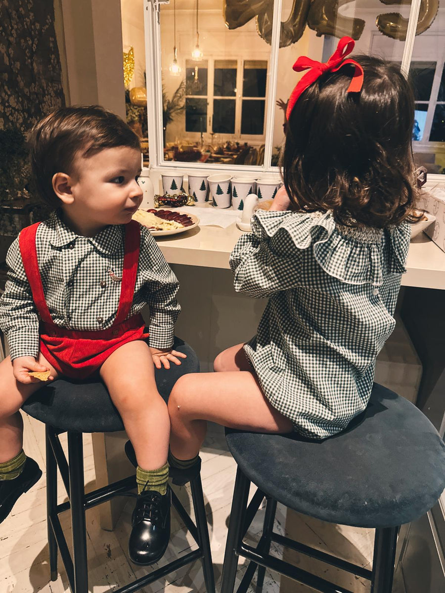 Peto Bebé Pana Rojo