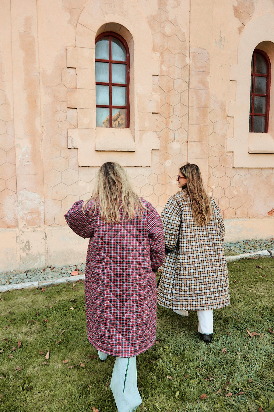 Abrigo Mujer Acolchado Rojo