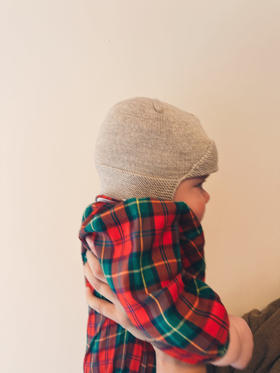 Gorrito Aviador Beige