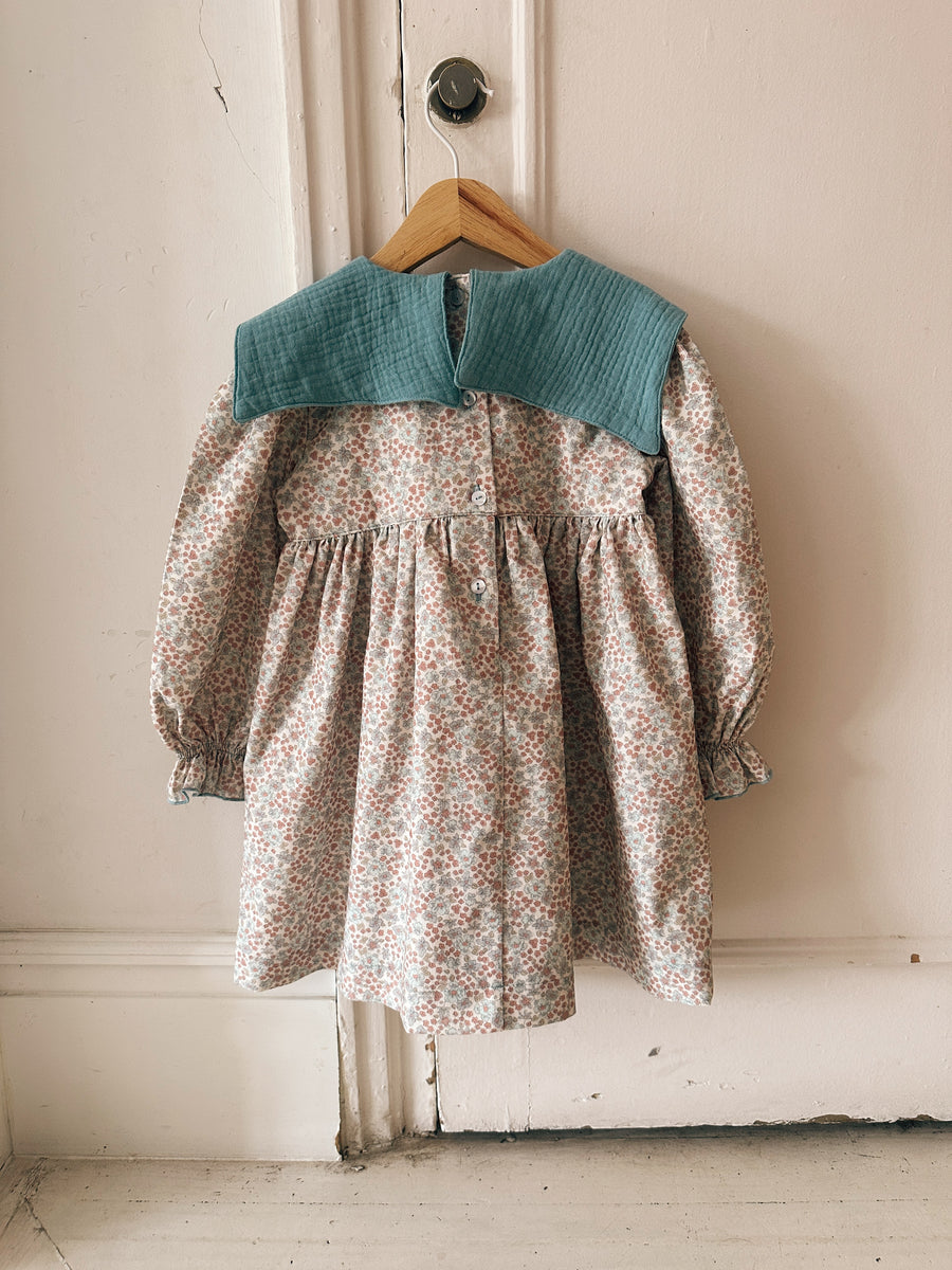 Vestido Marinero Flores