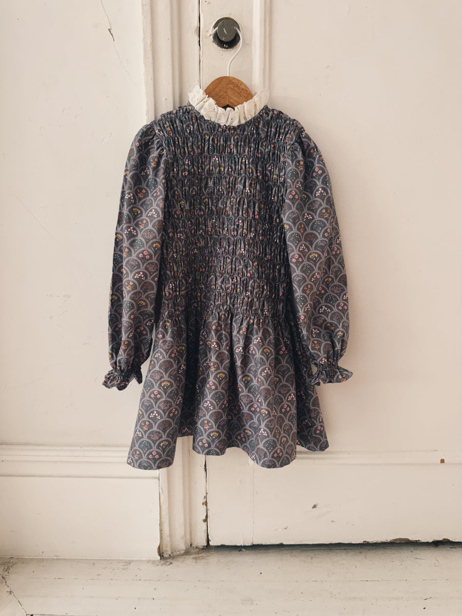 Vestido Grecas Flores