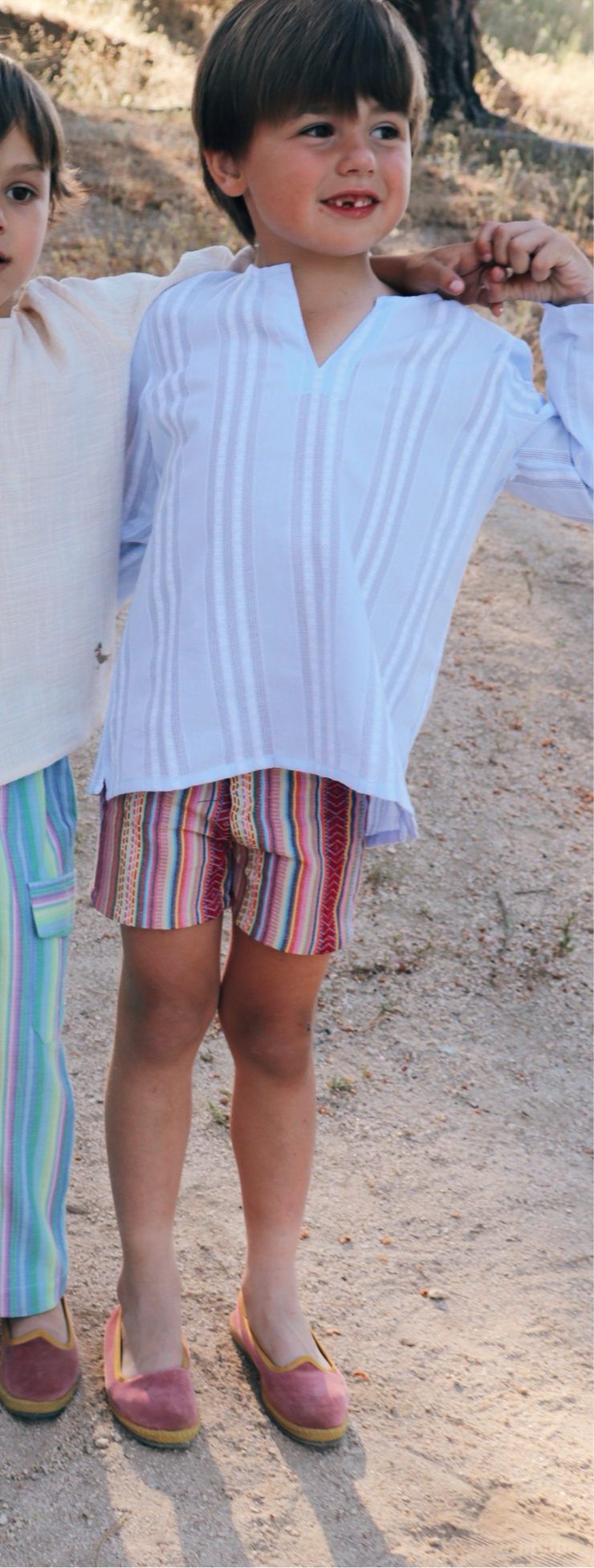 Pantalón Corto México Rosa