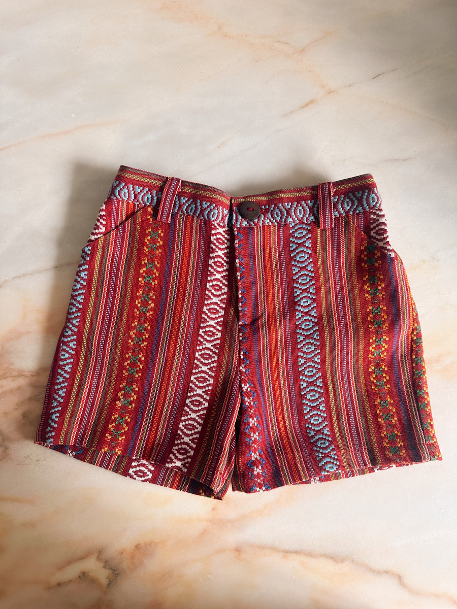 Pantalón Corto Tirolés Rojo