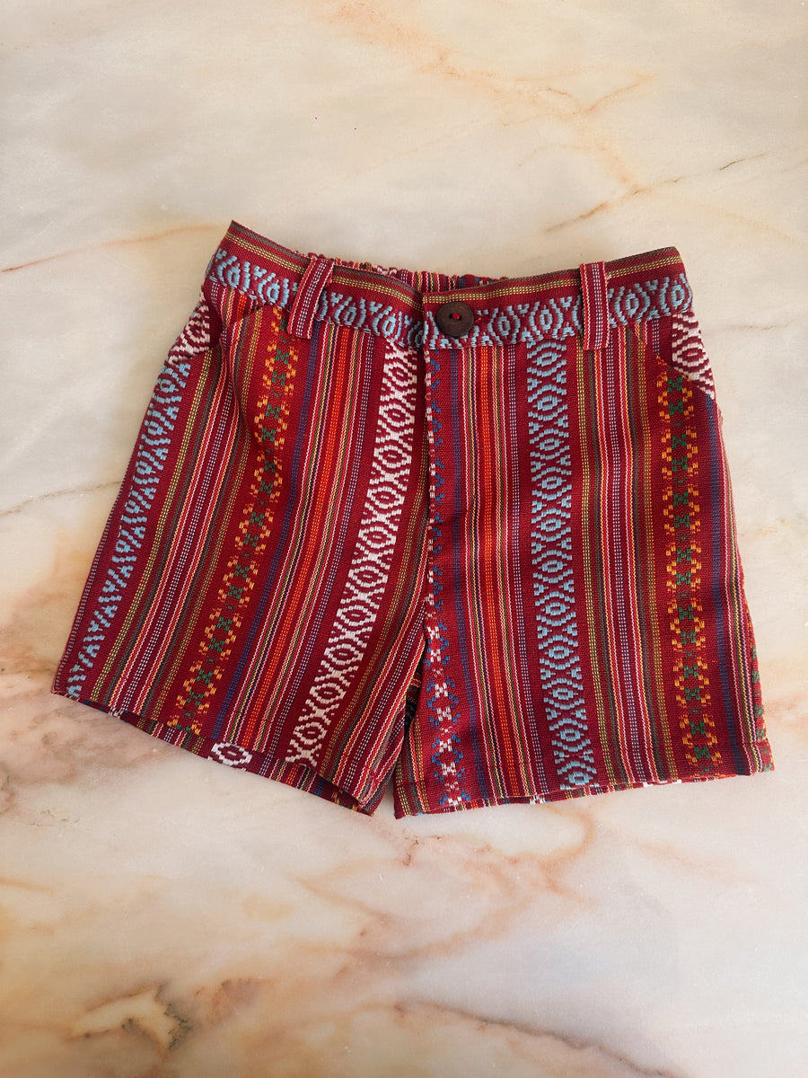 Pantalón Corto Tirolés Rojo