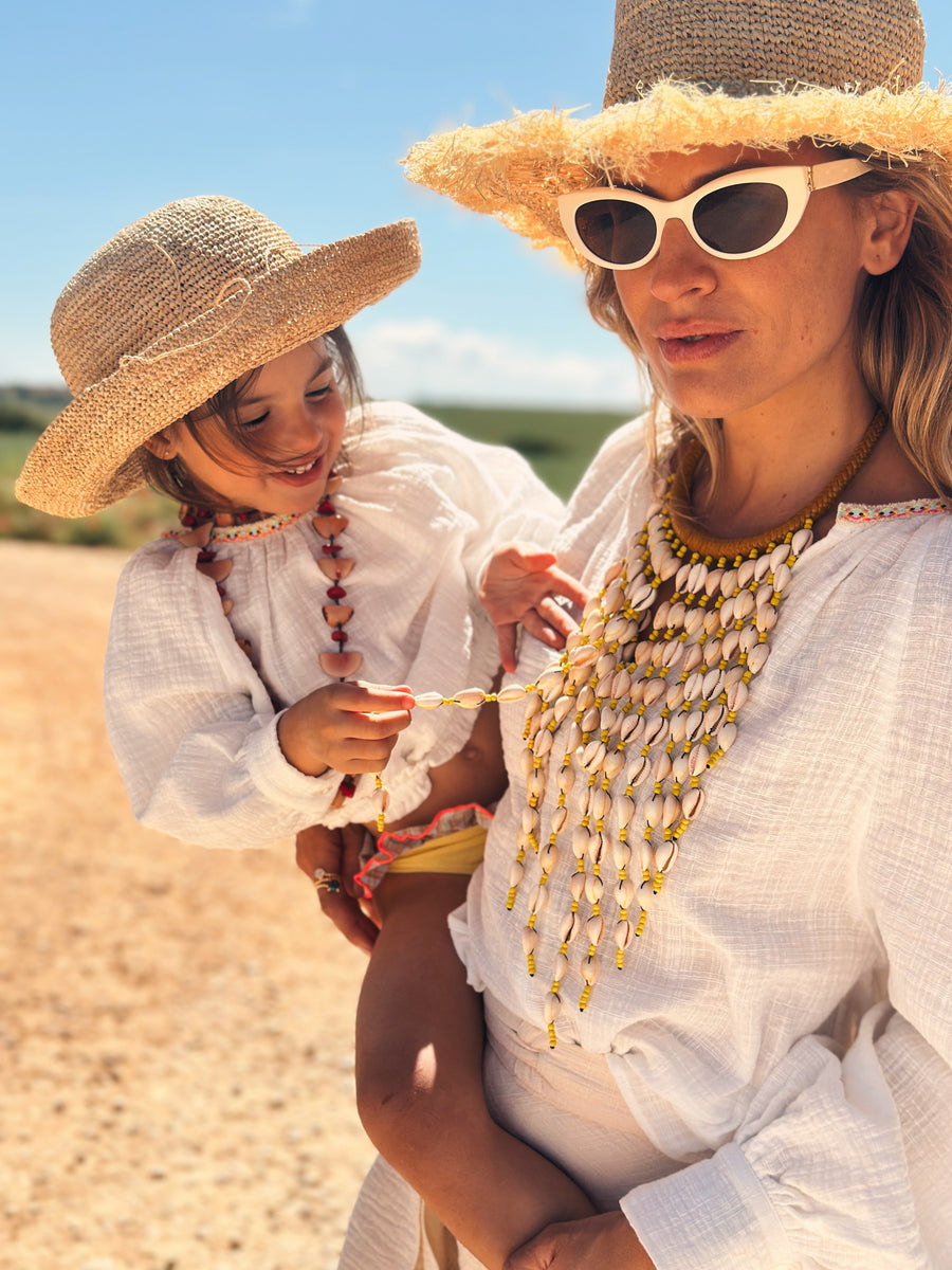 Blusa Volumen Blanca