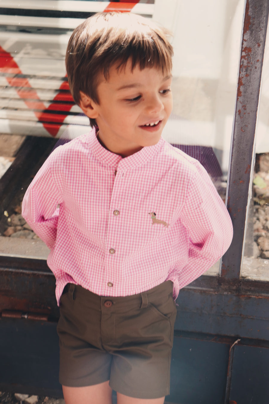 Camisa Mao Vichy Rosita