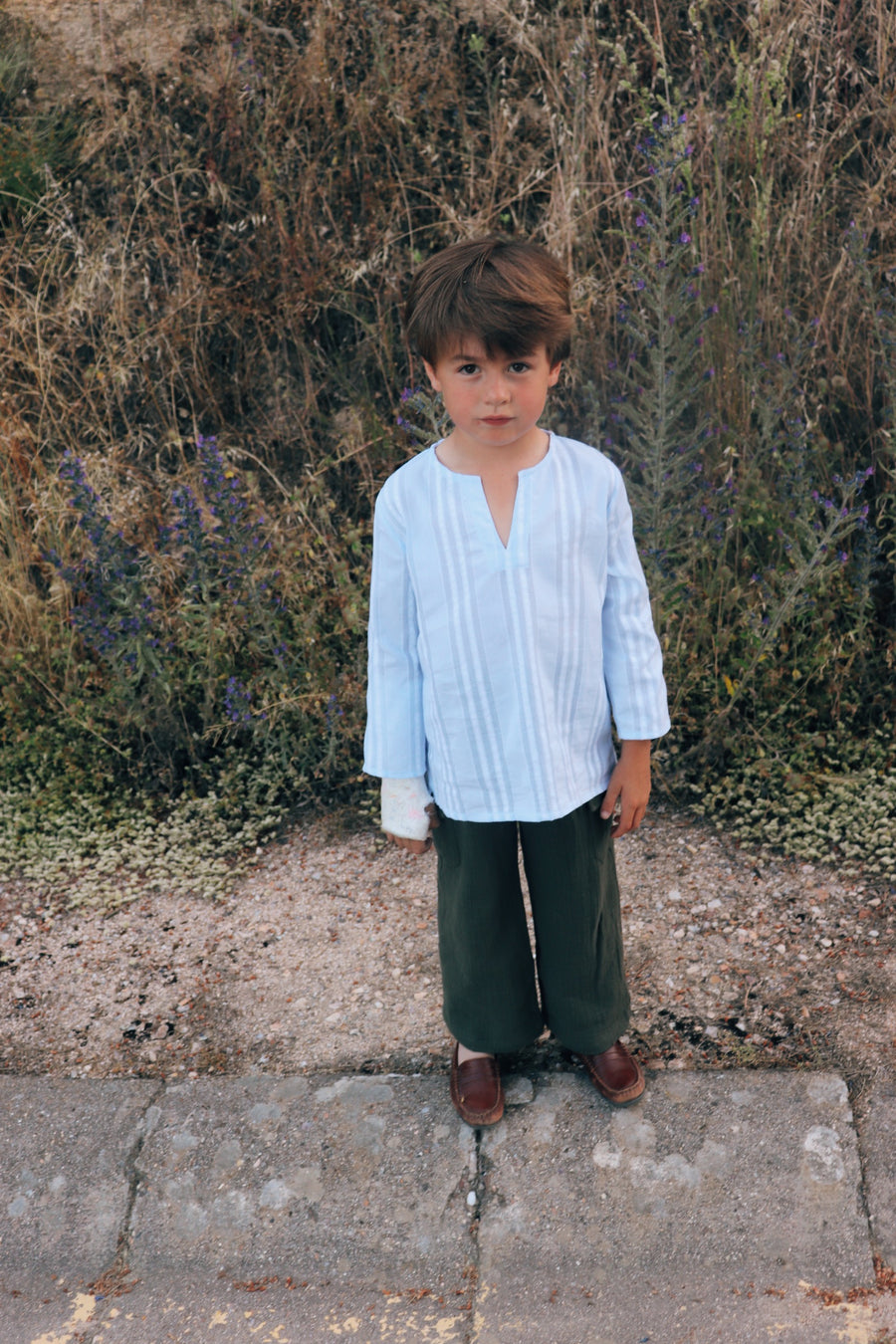 Camisa Hippie Azul