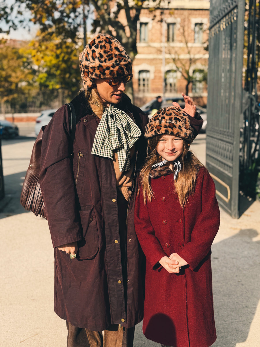 Gorrito Ruso Animal Print