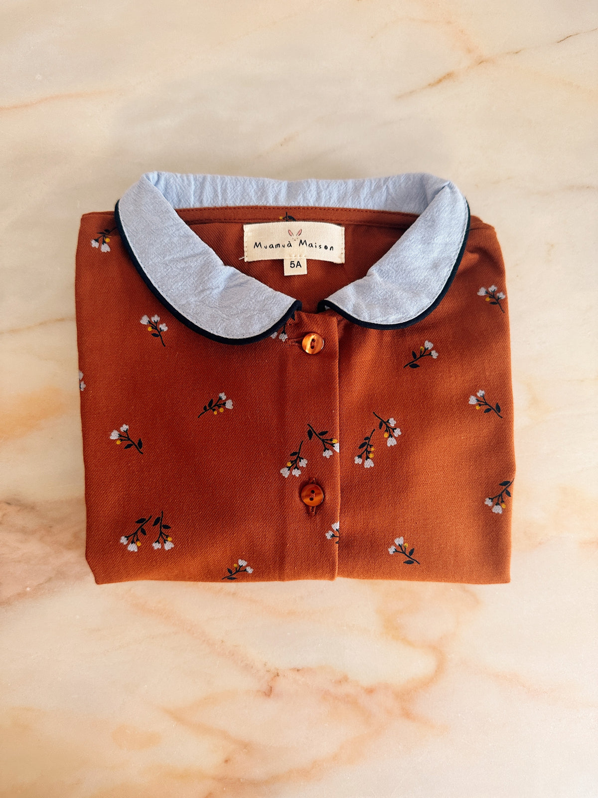 Blusa Vintage Flores Caldero