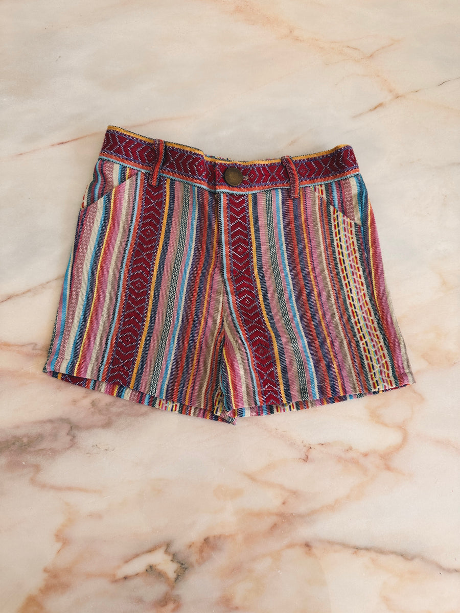 Pantalón Corto México Rosa