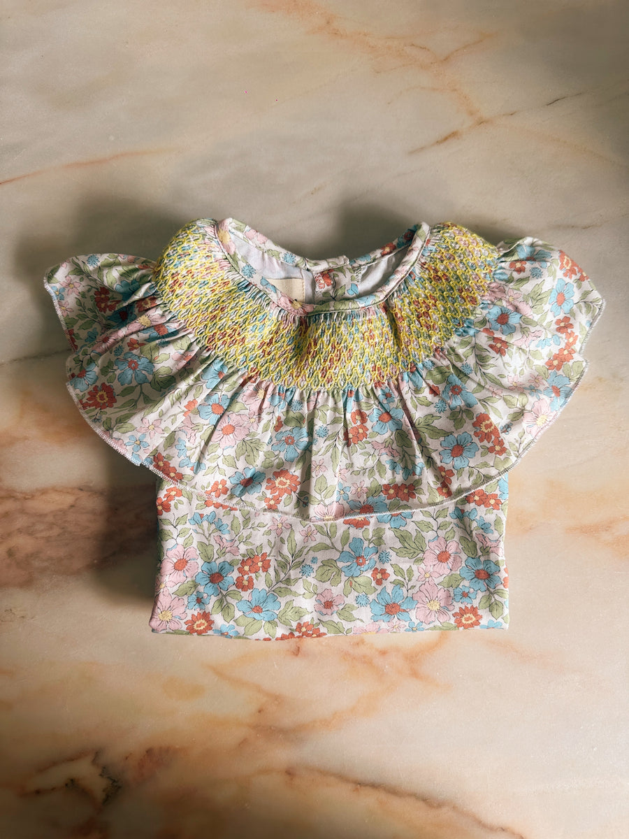 Ranita Smock Flores Rosita