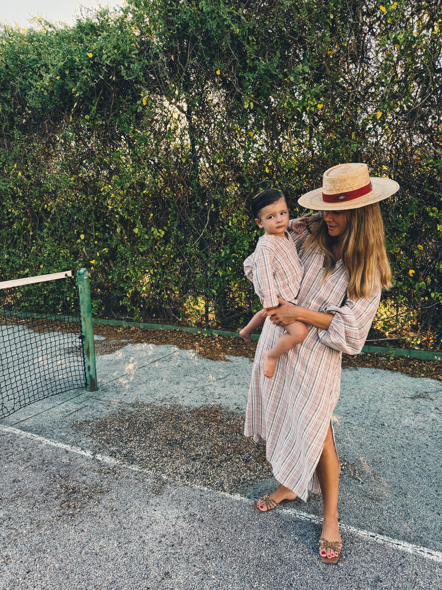 Kaftan Rayas Tierra MUJER