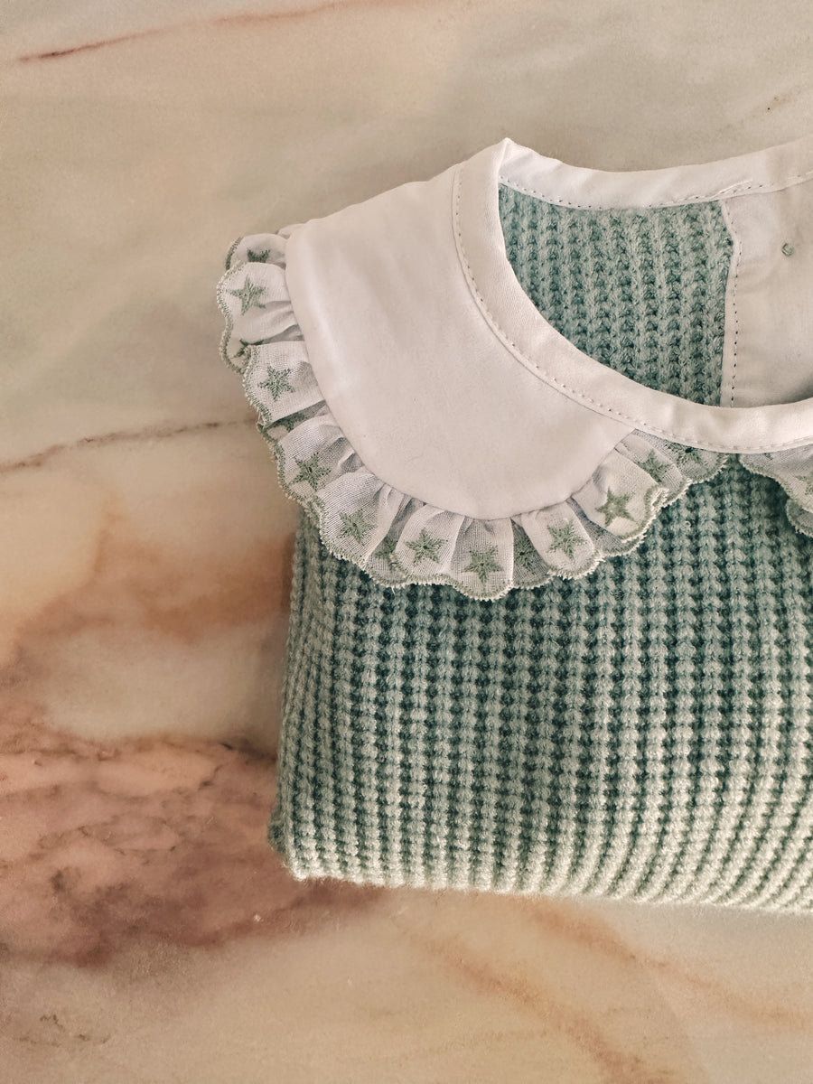 Jersey Punto Verde Agua