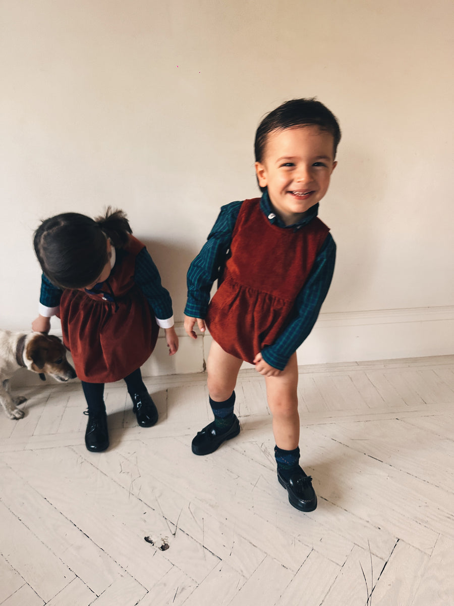 Peto Bebé Vintage Pana Caldero