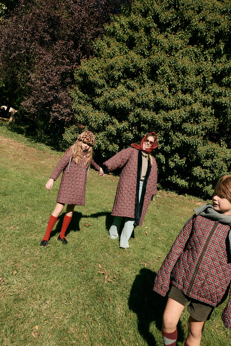 Abrigo Mujer Acolchado Rojo