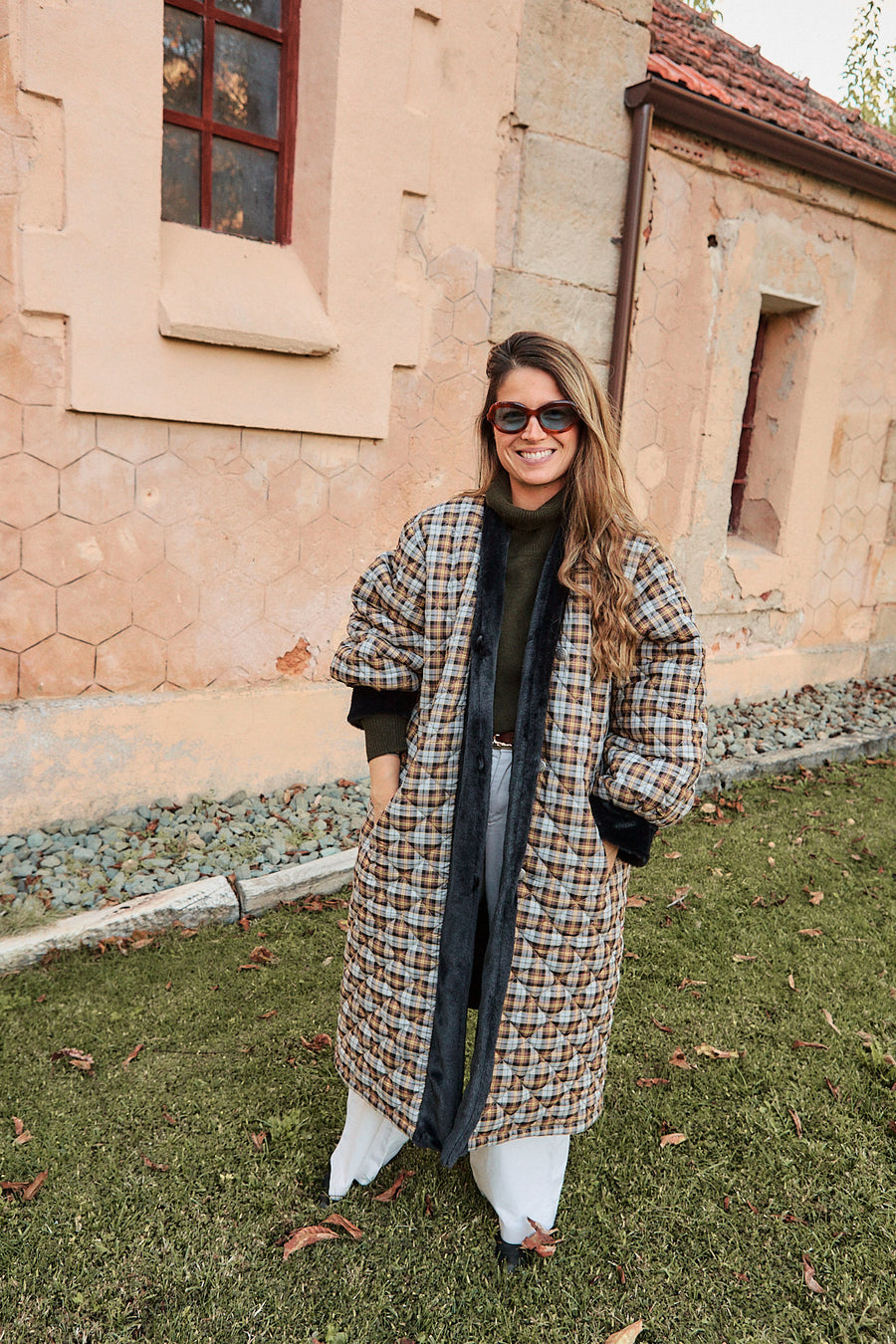 Abrigo Mujer Acolchado Gris