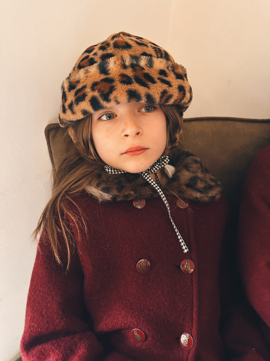 Gorrito Ruso Animal Print