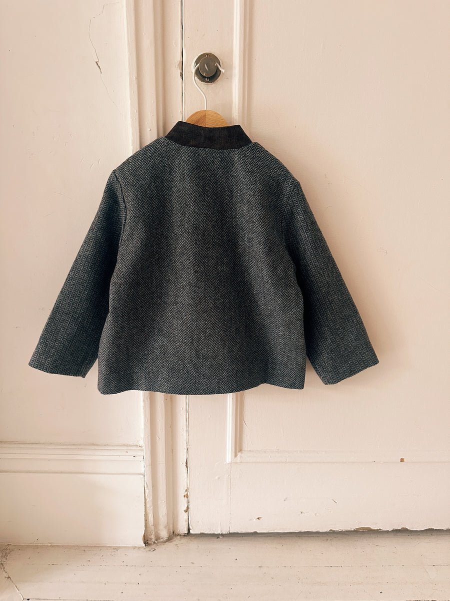 Chaqueta Niño Espiga Azul