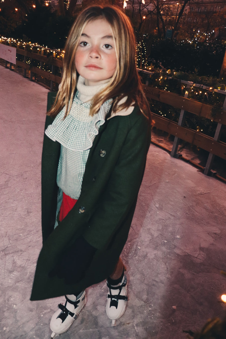 Blusa Smock Vichy Verde