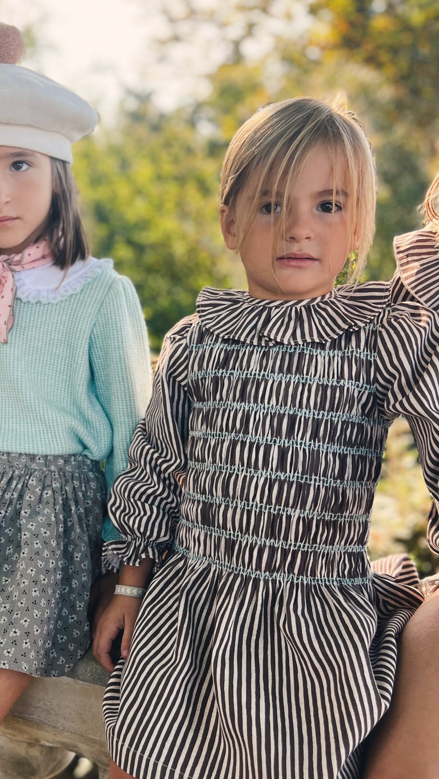 Vestido Rayas Chocolate