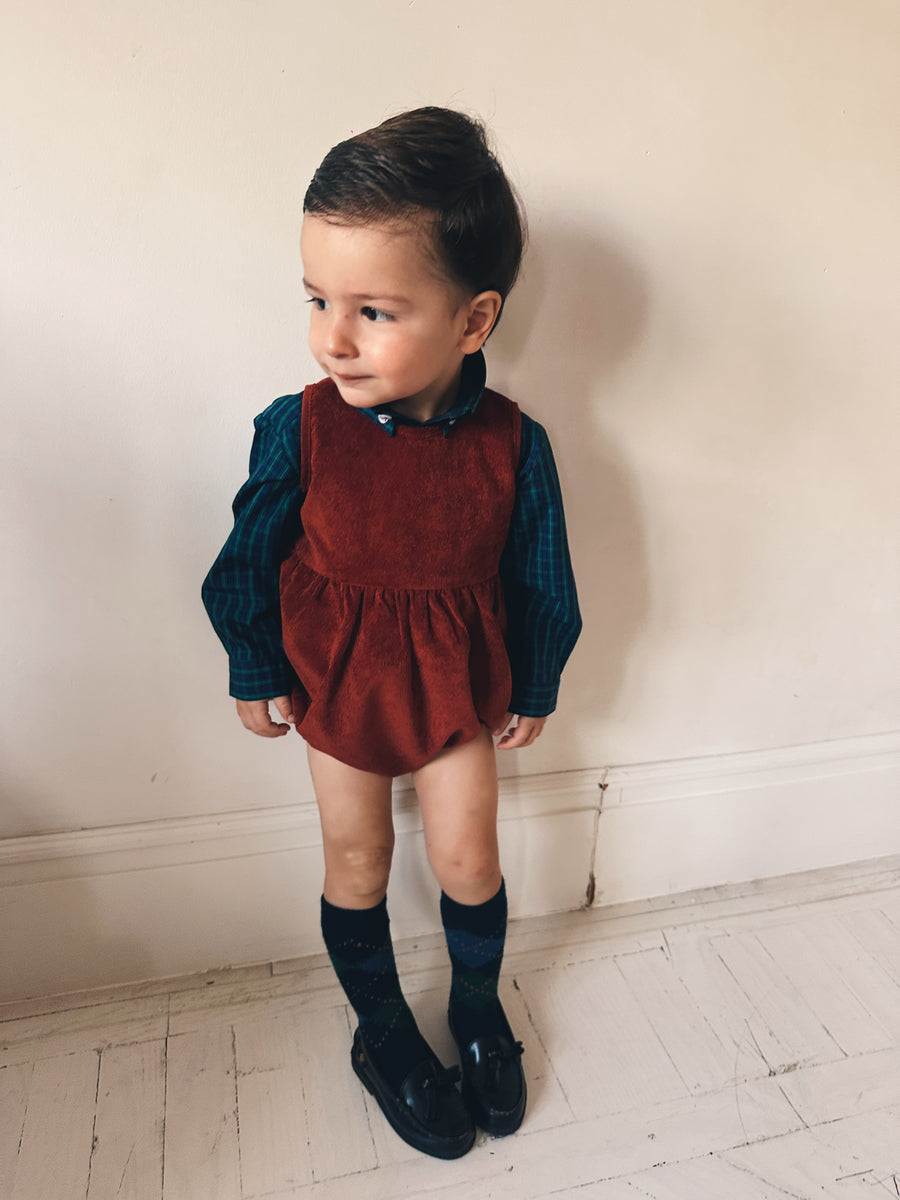 Peto Bebé Vintage Pana Caldero