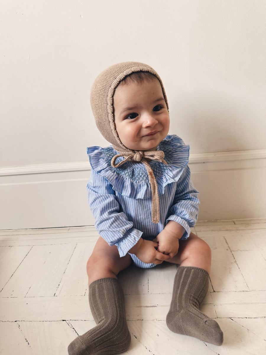 Ranita Smock Rayas Azul
