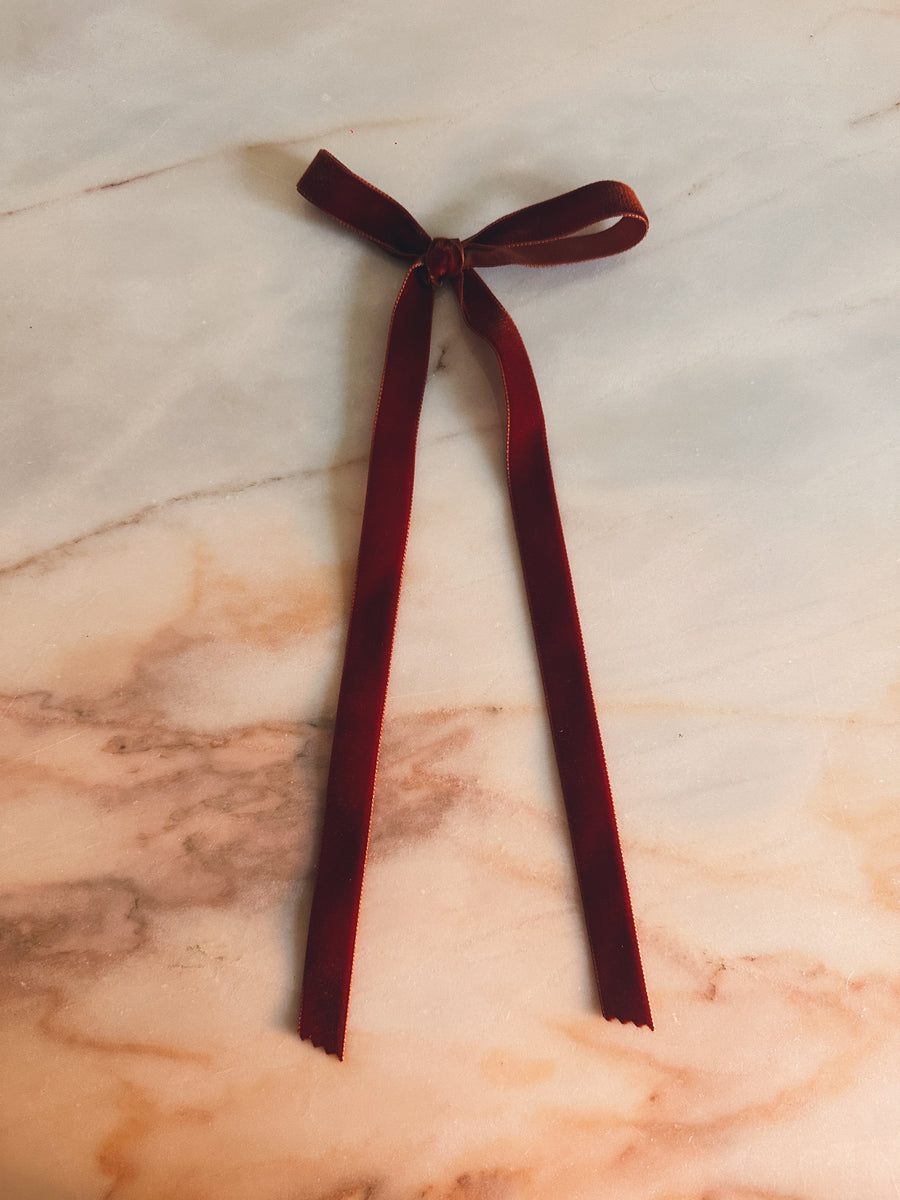 Lazo Terciopelo Vino (1m.)