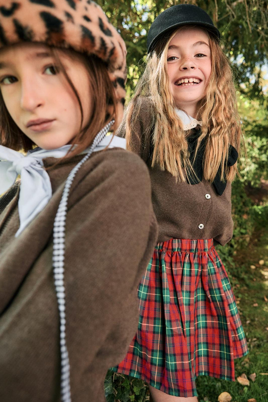 Faldita Escocés Viyela Rojo