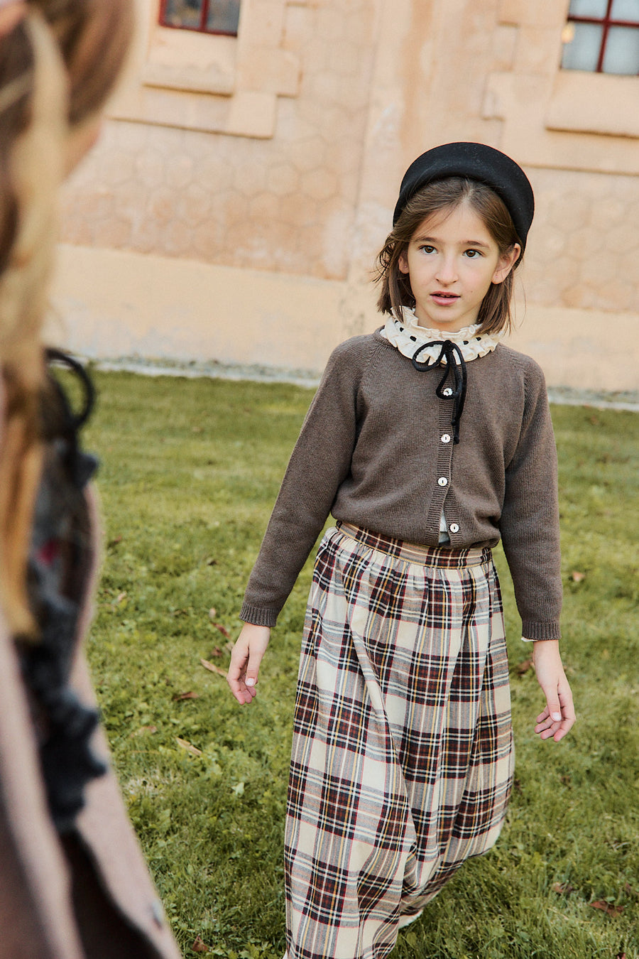 Blusa Romántica Bambula Beige