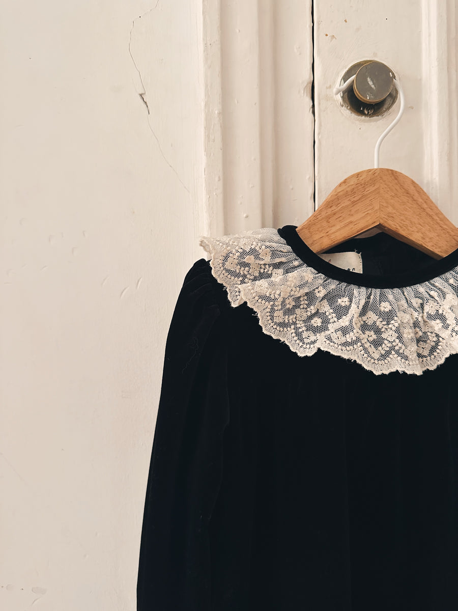 Vestido Terciopelo Negro