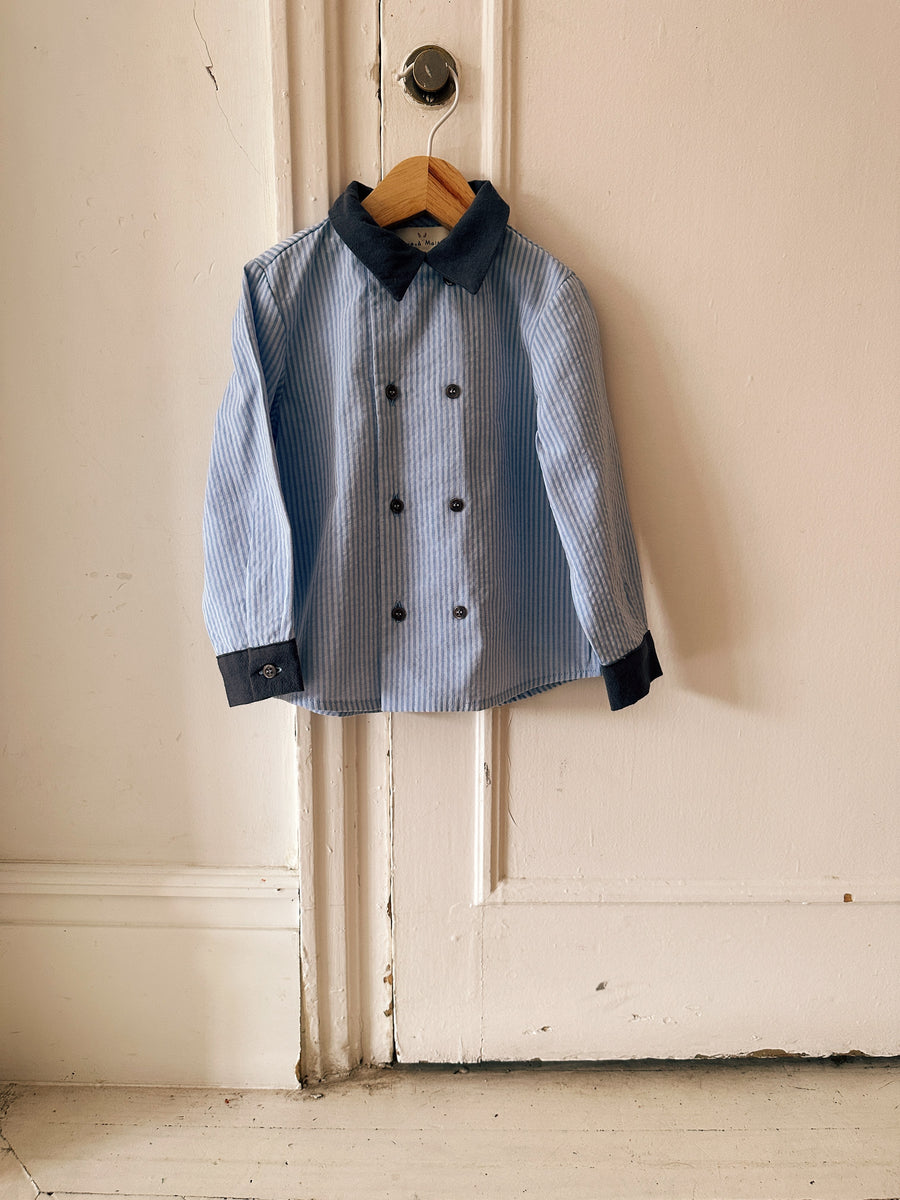 Camisa Babi Rayas Azul