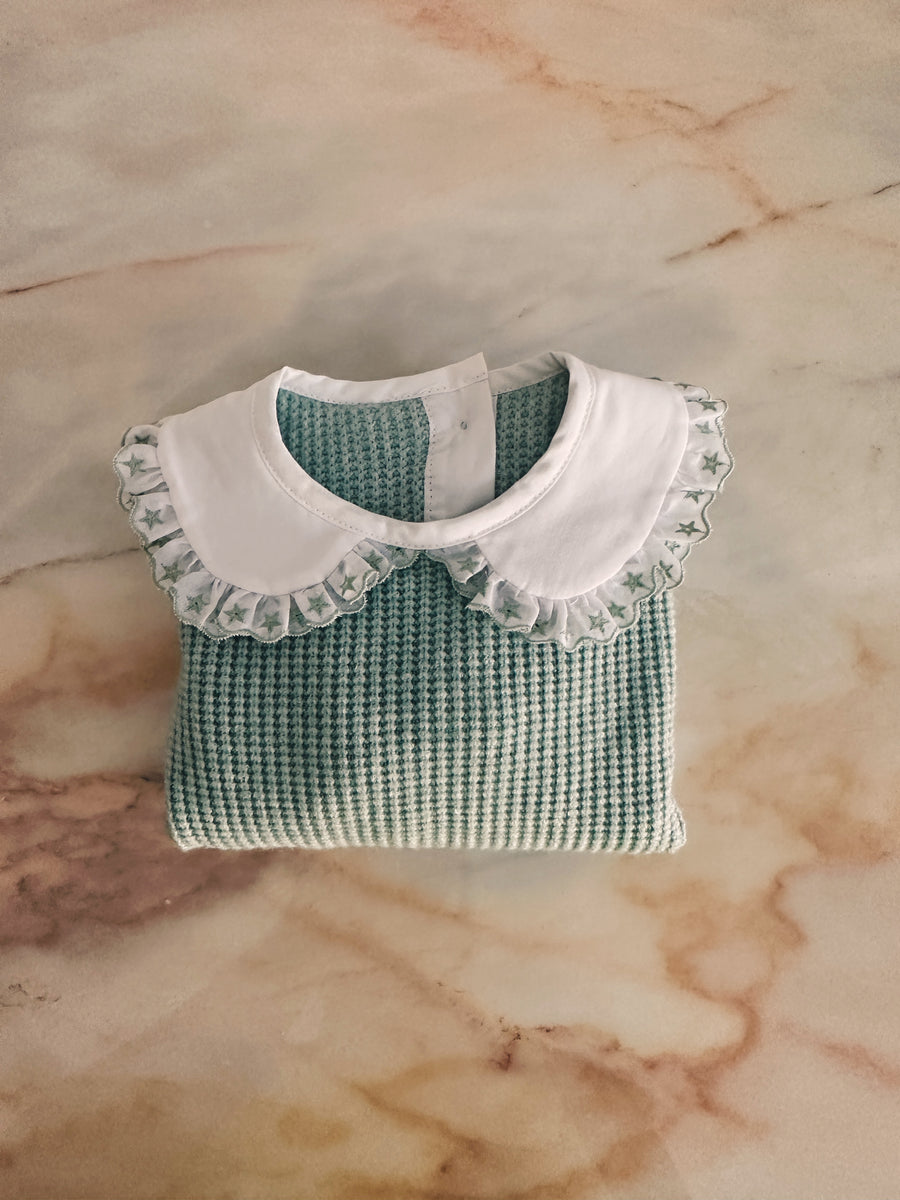 Jersey Punto Verde Agua