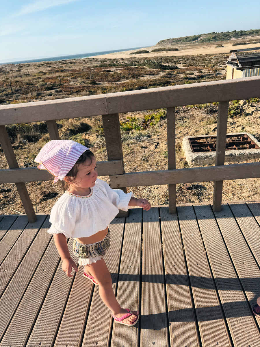 Blusa Volumen Blanca