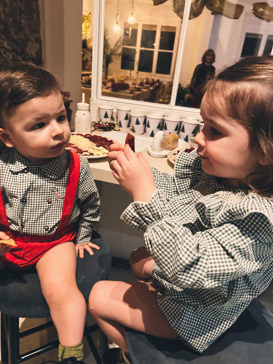 Peto Bebé Pana Rojo