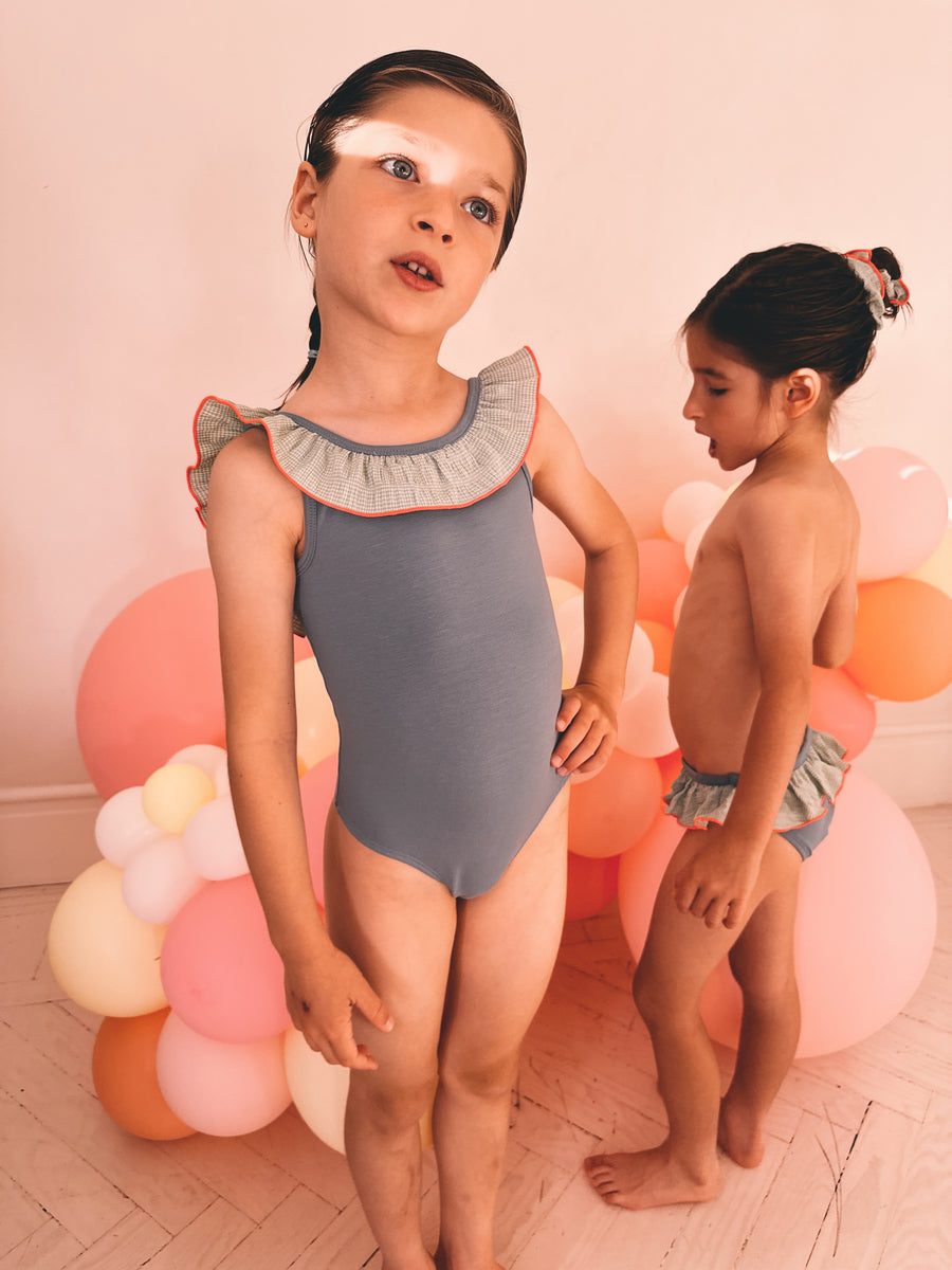 Traje de Baño Azul