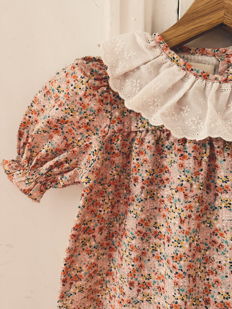 Vestido  Flores Rosita